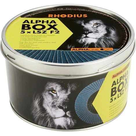 Rhodius 209314 LSZ F2 BOX Disco con falde 5 pz.