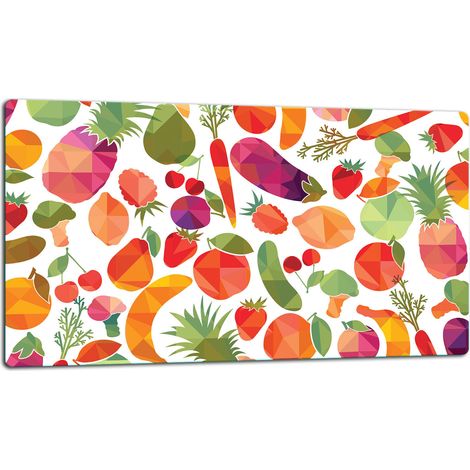Tabla de cortar de vidrio de 52x30 cm para frutas (1/5)