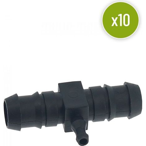 Lot de 10 TEE CONNECTORS 16-6mm