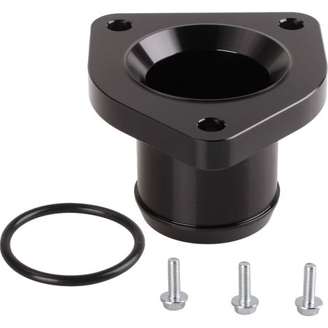 Car modification thermostat/thermostat water tap suitable for Ford Powerstroke 7.3L 1999-2003 - Black (1/4)