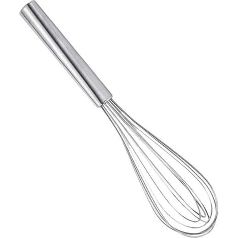 Batteur À Œufs Manuel En Acier Inoxydable Pour Mélanger Les Sauces Les Œufs Et Les Crêpes (1/5)