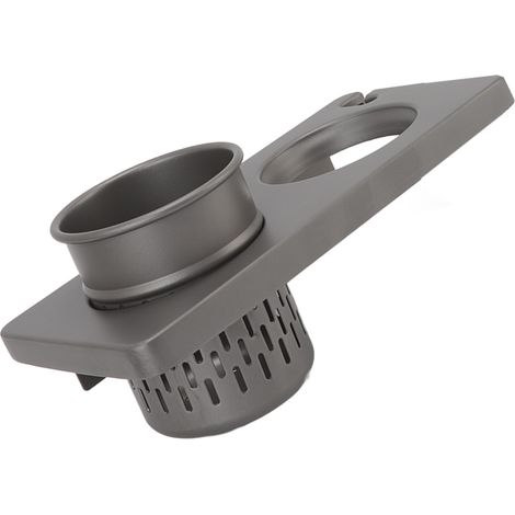 Haartrocknerhalter, Wandorganizer, Aluminiumlegierung, für Badezimmer, Innenbereich (1/5)