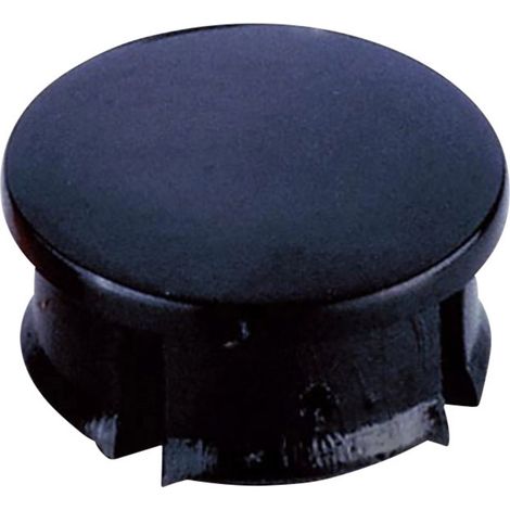 Mentor 499.643 Abdeckkappe mit Zeiger Schwarz Passend für (Serie-Knöpfe) Drehknöpfe Serie 11.5, Dreh