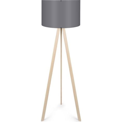 Stehlampe D BY M.RED Grau Eiche - MDF - Moderner Stil - Ambiente Beleuchtung (1/4)