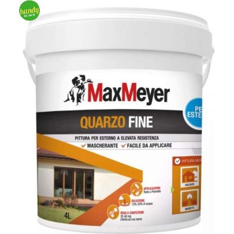 Pittura hidro Carson al quarzo lt.4 bianco