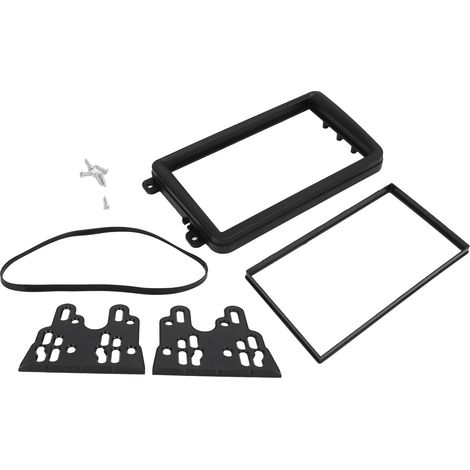 Façade radio autoradio tableau de bord noir 178x102mm intérieur remplacement pour Seat Altea 2012+ (1/5)