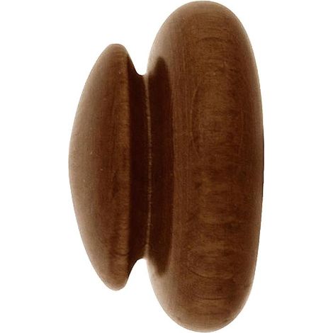 Terminal Madera Especial 28x43 mm. Nogal