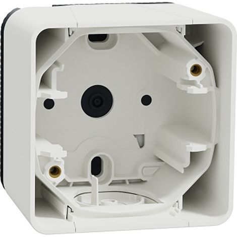 Caja de superficie de Schneider Blanco - 1