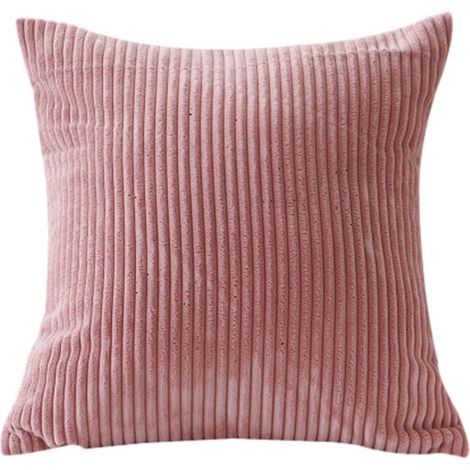 Coussins en velours côtelé automne-hiver, style minimaliste, ameublement, coussins de canapé pour salon (1/5)