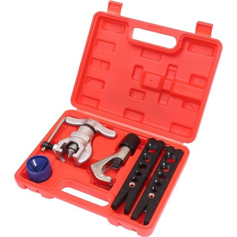 Ensemble d'outil à évaser métrique et impériale 4PC Set Coupe-tube de tuyau CU AL 4-28MM (1/5)