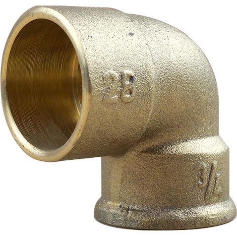 Coude 90° Femelle 90 GCU 3/4" (20/27) - Tube Cuivre Ø28 - Arcanaute (1/3)