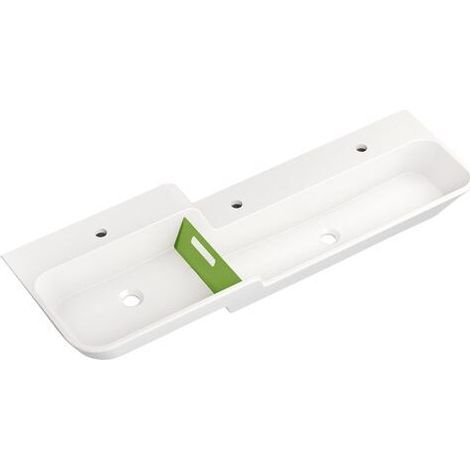 HEWI 950.12.302 Lavabo 1400 mm, cuve supérieure à gauche (1/4)