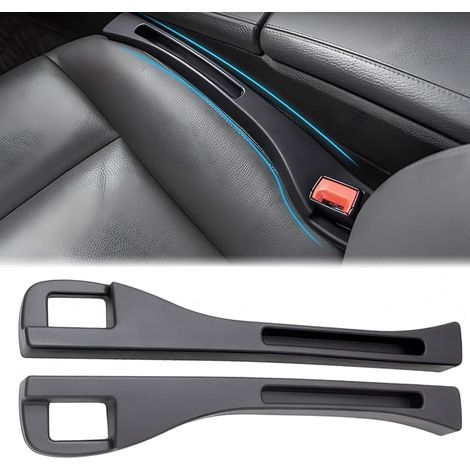 2 Stück Sitzlückenfüller für den Innenraum, Autositzlückenfüller, Autositzlückenfüller-Pad, Autositzlückenfüller, Autositzlückenfüller, Autositzpolsterfüller, für Auto, SUV, LKW (1/5)