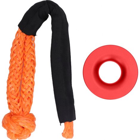 de treuillage avec anneau de récupération corde en nylon et (1/5)