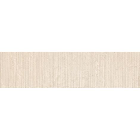 Mexen Flamingo Mayolica Crema glasiertes Feinsteinzeug rekt. G1, Wandfliese 120 x 30 cm, Carving - TL715-120-030-51 (1/5)