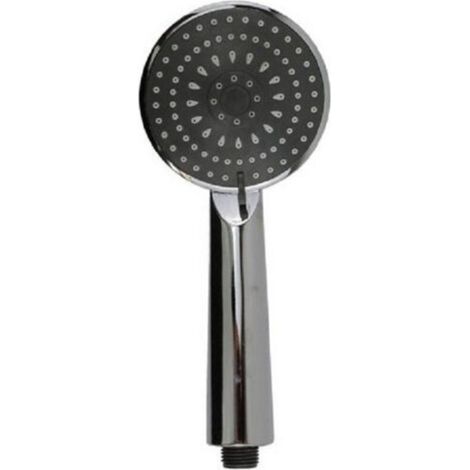 Douchette Universelle à Bouton Poussoir Hydroscope Esy52121 Chrome Personnes âgées Handicapées (1/3)