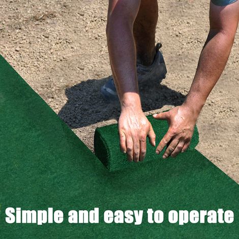 Tapis de germination de graines de gazon biodégradable pour plantes de jardin, tapis de germination, fournitures de jardin pour la culture du gazon (1/5)