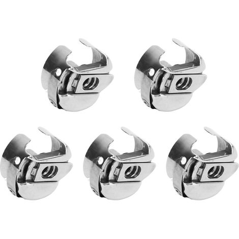 Lot de 5 boîtiers de canette Beaufort BC-PF9076 à grande ouverture, couvercle de boîtier de canette avec clip à ressort, accessoire pour machine à coudre (1/5)