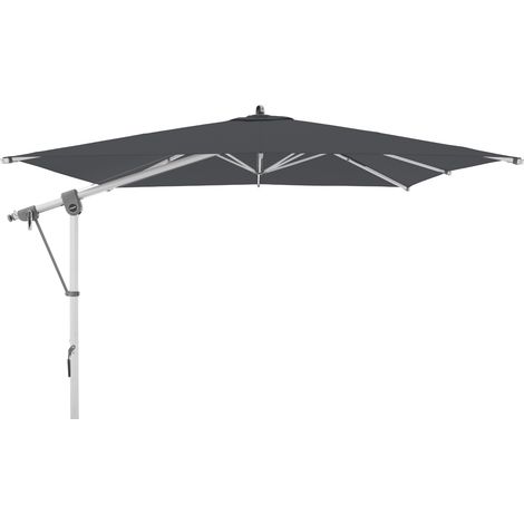 Doppler Sonnenschirm / Ampelschirm "Expert 300", 300 x 300 cm, anthrazit, Bezug aus 100% Polyester, Gestell aus Aluminium, 27,1 kg Sonnenschirm / Ampelschirm "Expert 300 x 300", anthrazit, 300 x 300 c (1/5)