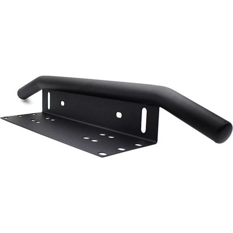 Support de Plaque d'Immatriculation Avant Noir, Fixation Universelle pour Grille de Calandre, Support de Projecteur LED pour Voitures (1/5)