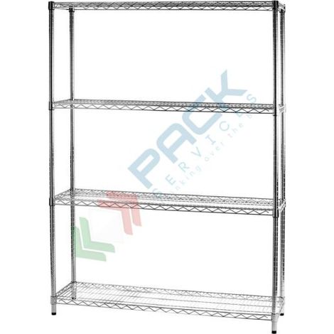 Scaffale 4 Ripiani Cm 36 X 121 X H. 168 (1/2)