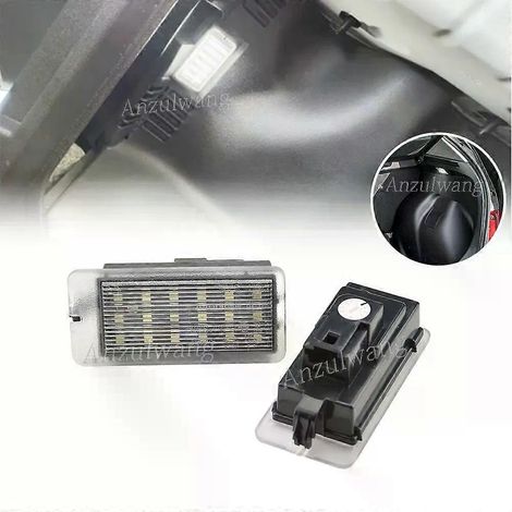Éclairage intérieur LED pour coffre/compartiment à bagages Nissan Qashqai J12 Juke Note Pulsar, lampe intérieure 26490-JD000 8200418356 (1/5)