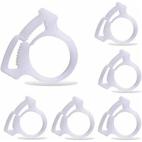 6 pièces B15 pinces de fixation du tuyau de balayage de piscine, convient pour le nettoyeur de piscine Polaris 180 280 360 380 480