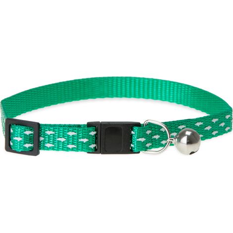 K Art Sportiv Plus Cat Collar, 10 mmx30 cm Campana, squalo