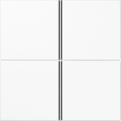 Abdeckplatte Jung ls 404 tsa ww Thermoplast 12x10 cm (1/2)