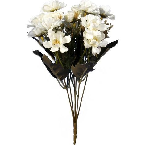 Bouquet di 18 fiori di ciliegio bianchi, 30 cm. (1/3)