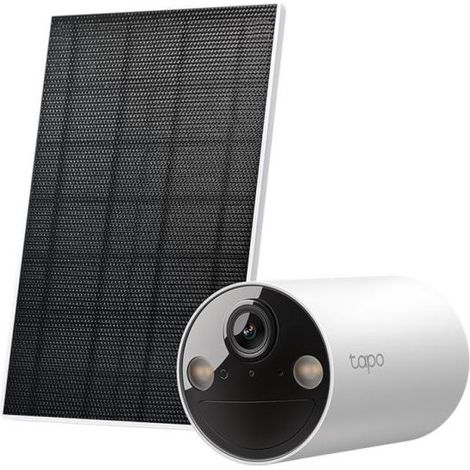 TP-LINK Solar-Powered Security Camera Kit  Tapo C410 KIT  Bullet  3 MP  3.17mm/F1.65  IP65  H.264  MicroSD Card, up to 51 (1/2)