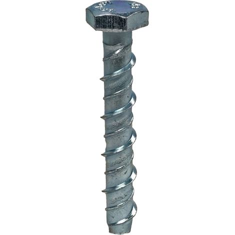 Unifix Anchor Bolts Hexagon Head Bzp - M8 x 100 - Box of 100