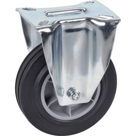 DÖRNER + HELMER Bockrolle TPE PP-Felge 125 mm 100 kg (1/2)