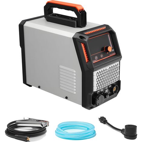 Découpeur Plasma 50A, Arc Pilote Sans Contact, 220V, Inverseur IGBT, Affichage Numérique, Fonctions 2T/4T, Temps PA/PT Réglables, Pour Réparations Domestiques et Ateliers (1/5)