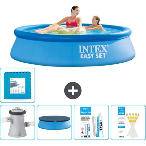 Intex Piscine Easy Set Ronde - 244x61 cm - 6-pièces  S22400 (1/4)