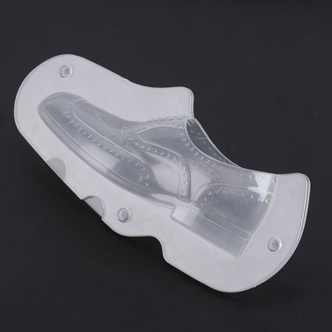 Moule à chocolat 3D forme chaussure homme, outil DIY pâtisserie pour gâteau, bonbon, décoration, silicone réutilisable (1/5)