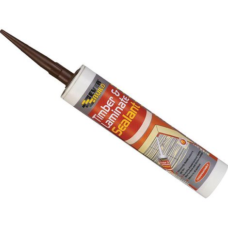 Everbuild Sika Timber & Laminate Sealant Oak 290ml EVBTIMBOAK