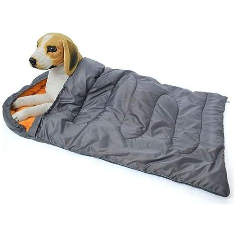 Lit d'hiver pour chien de petite taille - Coussin d'extérieur et d'intérieur imperméable - Pour le camping et l'extérieur (1/3)