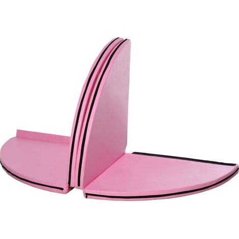 Tapis de pole dance rond 150 cm, épaisseur 5 cm, rose OKMYHOME (1/5)