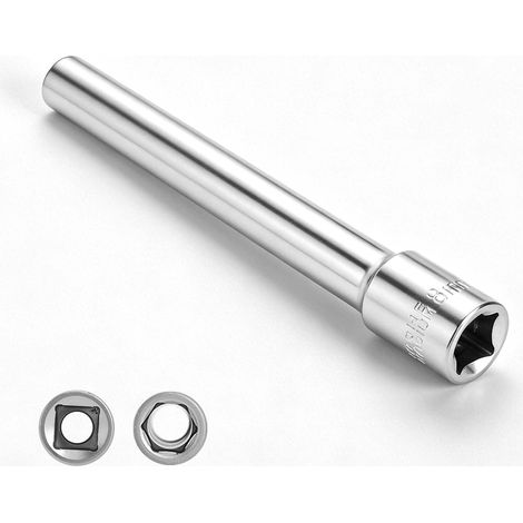 Douille Bougie de Préchauffage 8 mm, Douille Hexagonale de 120 mm, 3/8" (1/5)
