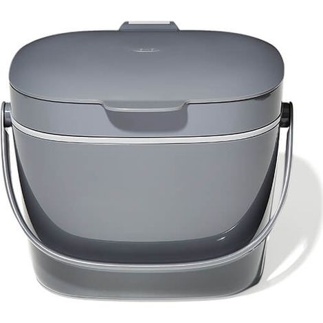 OXO Good Grips Easy-Clean Charcoal Compost Bin 6.62L (1/5)