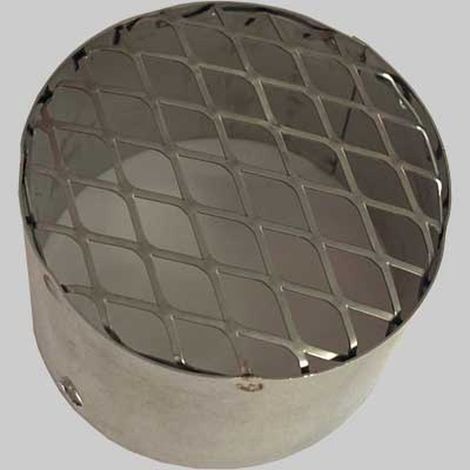 TERMINALE ASPIRAZIONE INOX - Ø 60