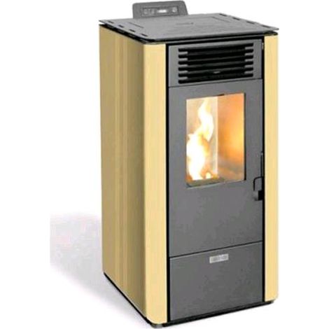 STUFA PELLET 8,87KW MAURER "MODELLO 10W" BIANCA