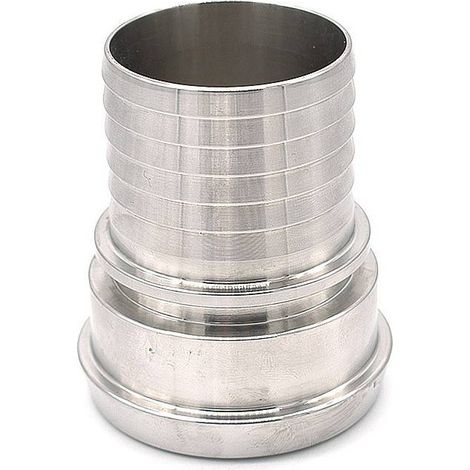 Raccord alimentaire femelle avec douille DIN inox 316 DN32