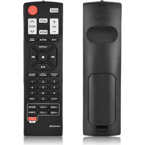 Mando a distancia de repuesto para barra de sonido LG AKB73575421 NB2420A NB3520A NB4530B-Crezuo