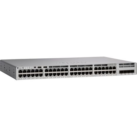 Cisco C9200L-48PXG-4X-E switch di rete Gestito L2/L3 Gigabit Ethernet (10/100/1000) Supporto Power over Ethernet (PoE) Grigio