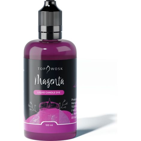 Flüssiger Kerzenfarbstoff in Magenta, 100 ml
