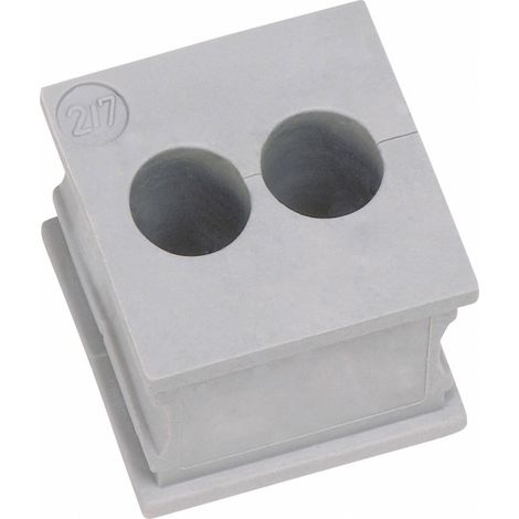 Passe-câbles Icotek KT 2/4 39906 fendu Ø max. des bornes 4 mm Elastomère gris 1 pc(s) W96803