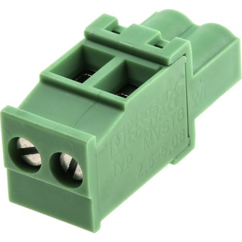 Bornier pour CI Phoenix Contact pas de 5.08mm série MVSTBW 2.5/ 2-ST-5.08 ( Prix pour 1 )