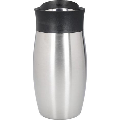 BarCraft Edelstahl, klappbarer Cocktailshaker, 450 ml, etikettiert